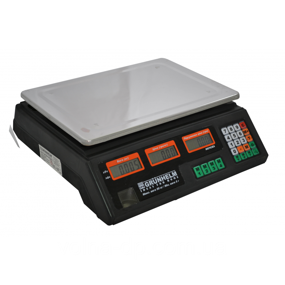 ВАГИ ТОРГОВІ GRUNHELM GSC-051