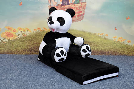 Дитяче м'яке розкладне крісло Panda, фото 3