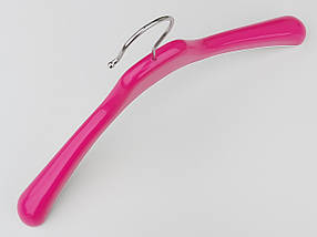 Плечики вешалки тремпеля XT-1102 розового цвета, длина 34 см, фото 2