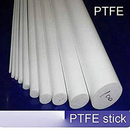 Фторопласт-4, PTFE, стержні, (Політетрафторетилен)