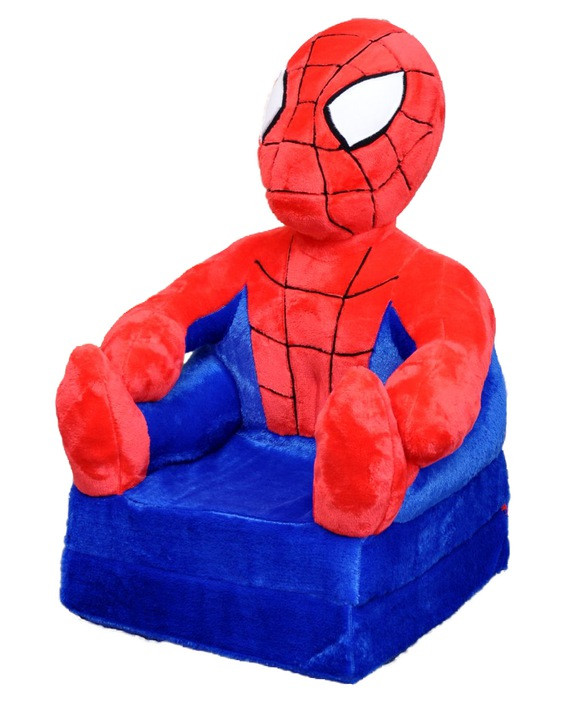 Дитяче м'яке розкладне крісло Spider man