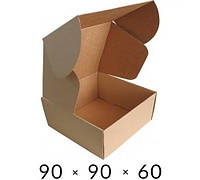 Самосборная картонная коробка - 90 × 90 × 60 на 0,2 кг