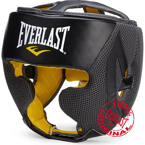 Оригінальний захисний боксерський шолом Everlast EverCool чорний