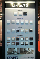 Sirius 70 (EFAPEL, Португалія) — вимикачі та розетки