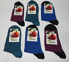 Шкарпетки жіночі гладкі однотонні ТМ Прилуки, фото 2