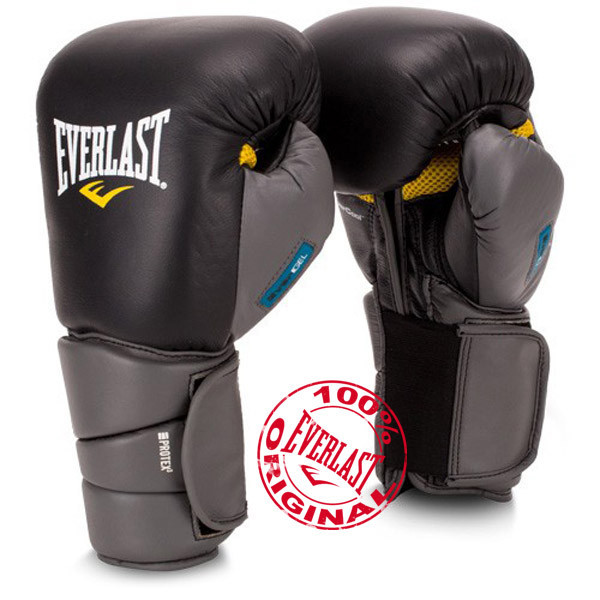 Рукавички для боксу. Оригінальні боксерські рукавички Everlast Protex3 Gel 14 oz