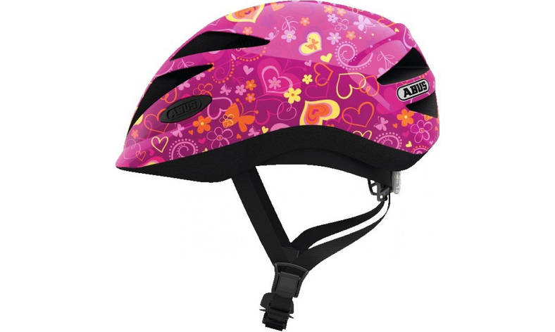 Шолом ABUS HUBBLE 1.1 Purple Flower M (52-57см), фото 1