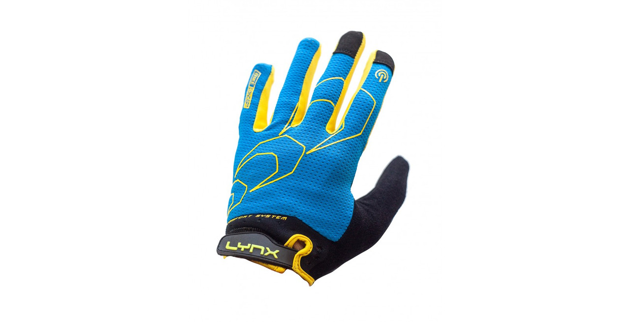 Рукавички Lynx All-Mountain BLY Blue/M Yellow