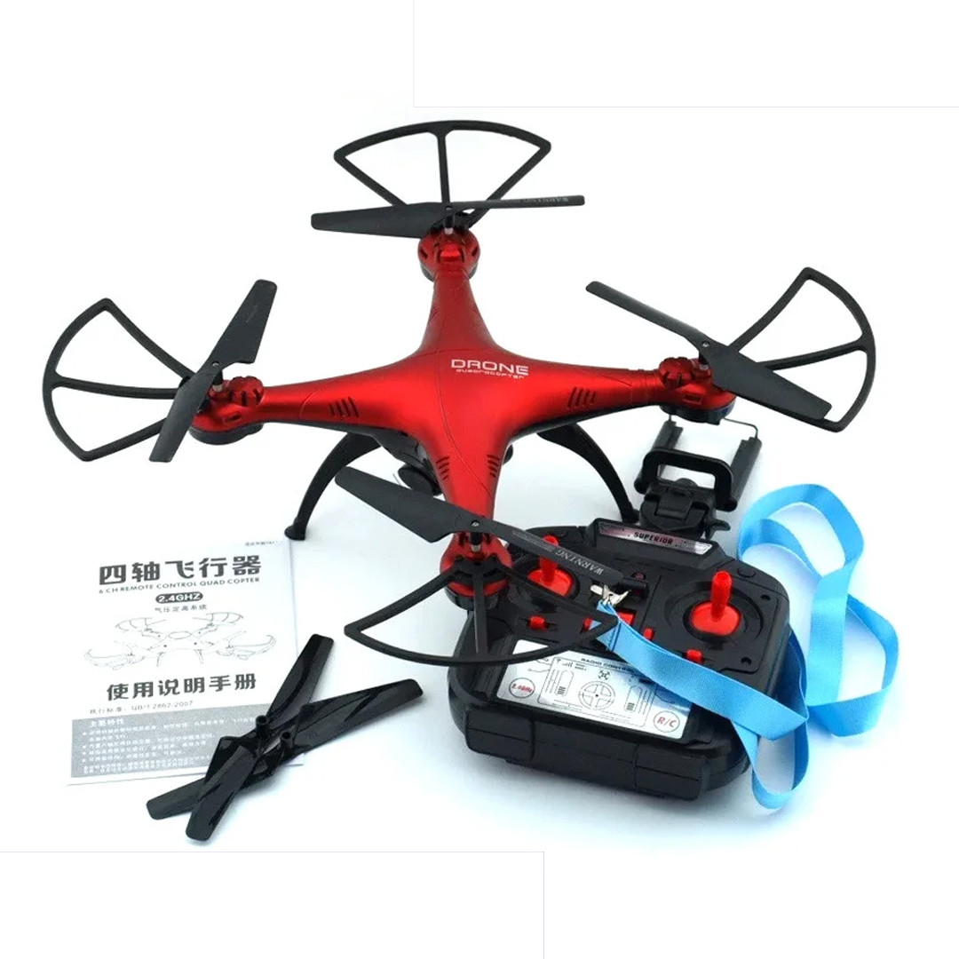 Квадрокоптер 1milion WIFI (переворот на 360 г, Час польоту: до 10 хвилин) Червоний, фото 1