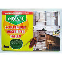 Ловушки приманки от тараканов и муравьев Глобал (Global)