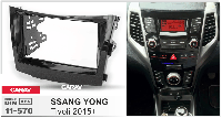 2-DIN переходная рамка SSANG YONG Tivoli 2015+, CARAV 11-570