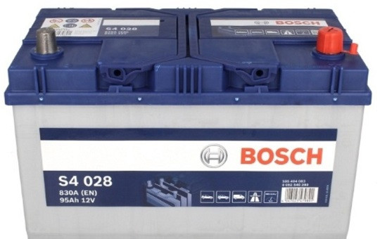 Оснащение Bosch S4 Silver 6СТ-95 Евро Азия