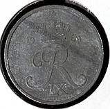 Монета Данії 5 ере 1964 р., фото 2