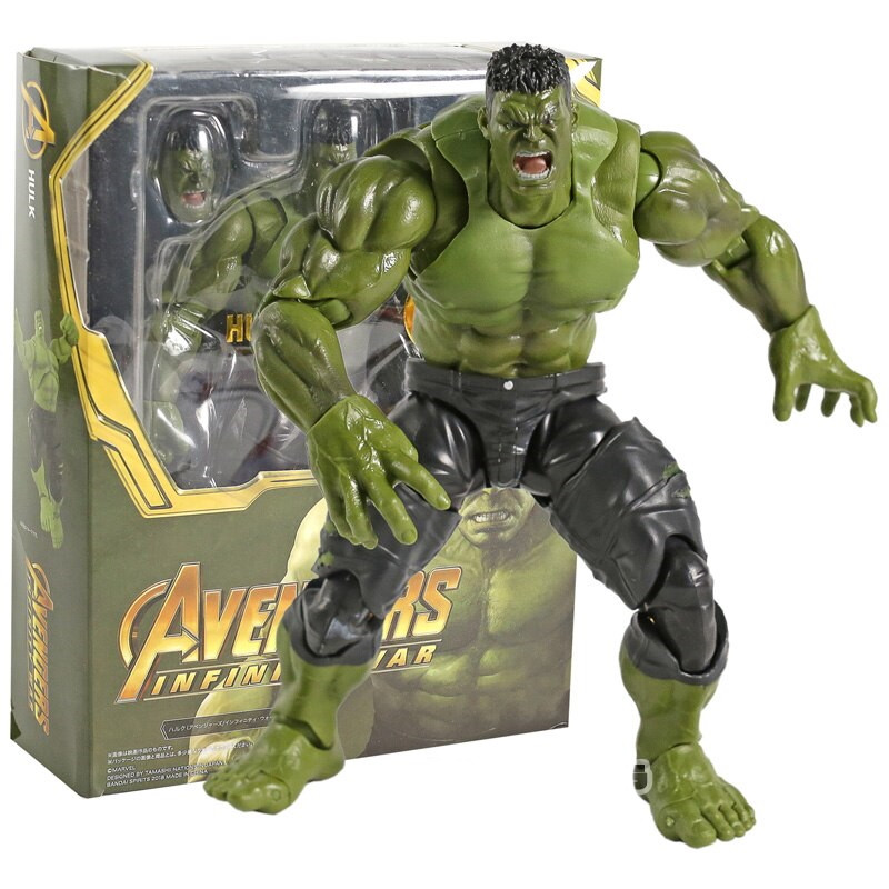 Фігурка Bandai Халк Месники Війна Нескінченності Avengers Infinity War Hulk SHF 21 см Hulk AIW, фото 1