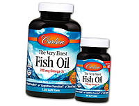 Жирные кислоты Омега 3 Carlson Labs The Very Finest Fish Oil 20+30 гел капс рыбий жир