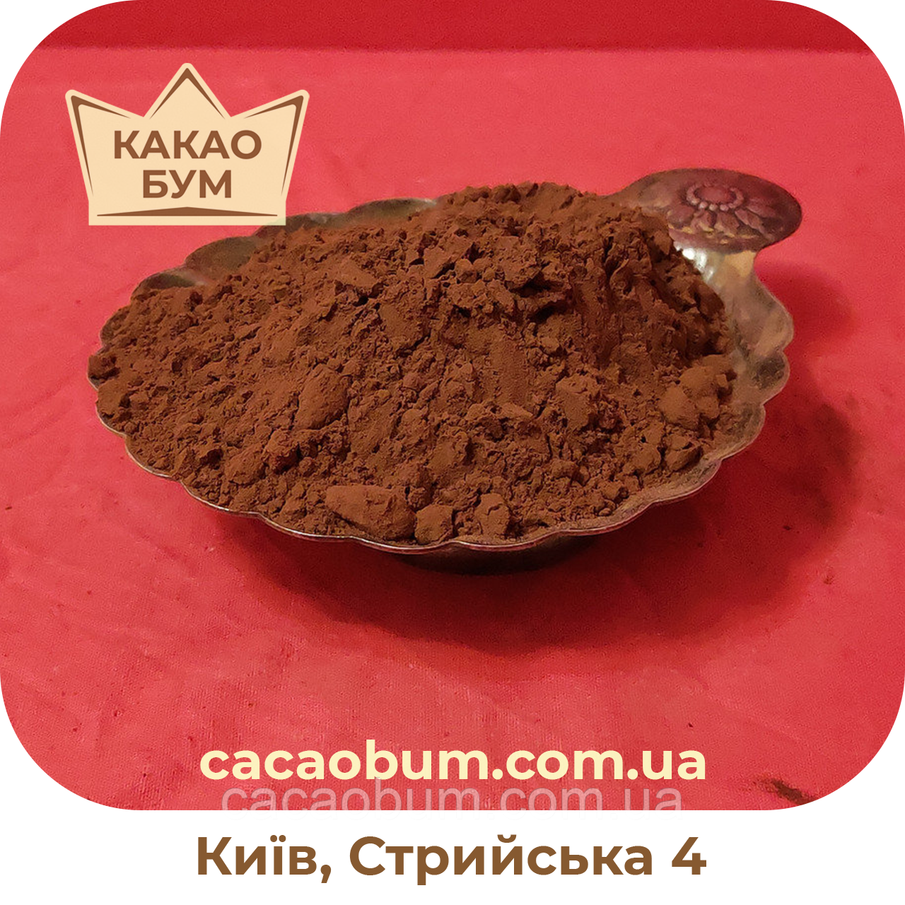 Какао порошок deZaan Olam Cocoa D21S 20-22% алкалізований Нідерланди, 200 г