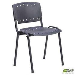 Офісний стілець Призма чорний пластик AMF