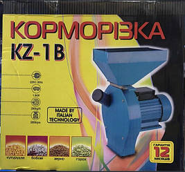 Зернодробарка EUROAQUA KZ-1B (для зернових + кукурудза)