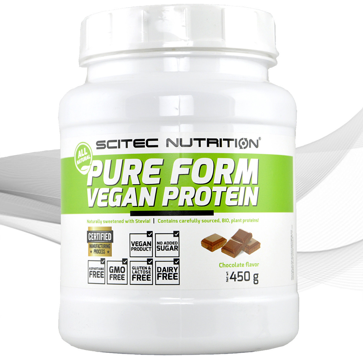 Для веганів Scitec Nutrition Pure From Vegan Protein 450 gr