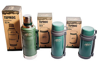 Термос 1.5 л Tramp Greenline (TRC-096), фото 4