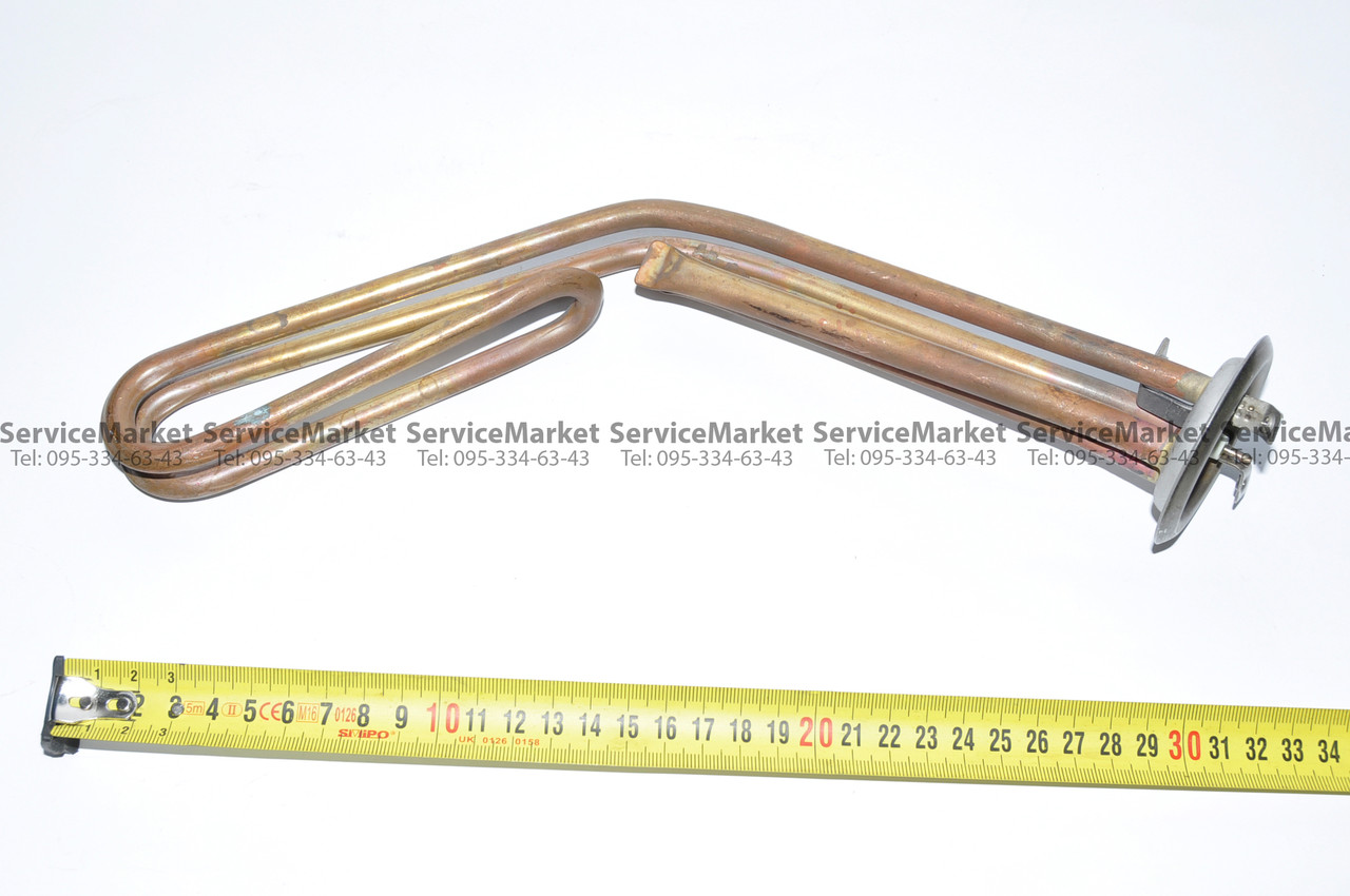 Тен бойлера водонагрівача Термекс Thermex 2000W вигнутий