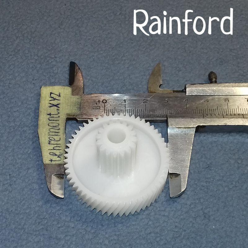 Шестірня редуктора (YL-07) для м'ясорубки Rainford (Z=54; z = 16; D=47,5; d=17,5; H=33,5)