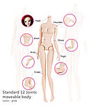 Колекційна лялька Знаки Зодіака Лев, фото 5