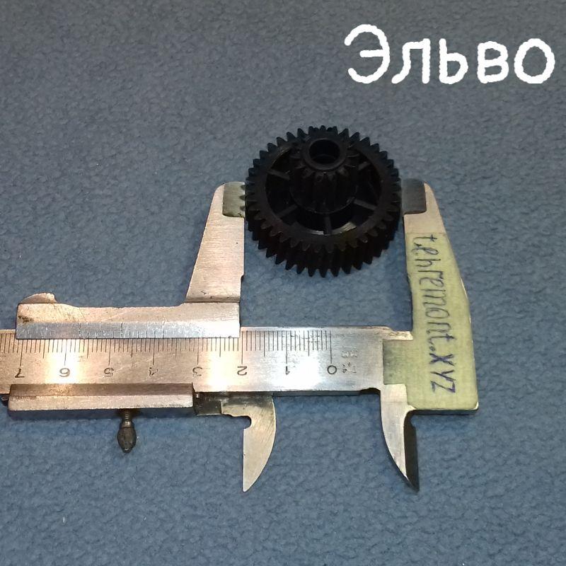 Шестірня редуктора для м'ясорубки Ельво (Z = 39; z = 14.; D=38; H=25) Украина