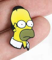 Значок брошь брошка пин Симпсон Гомер металл аниме Homer Jay Simpson