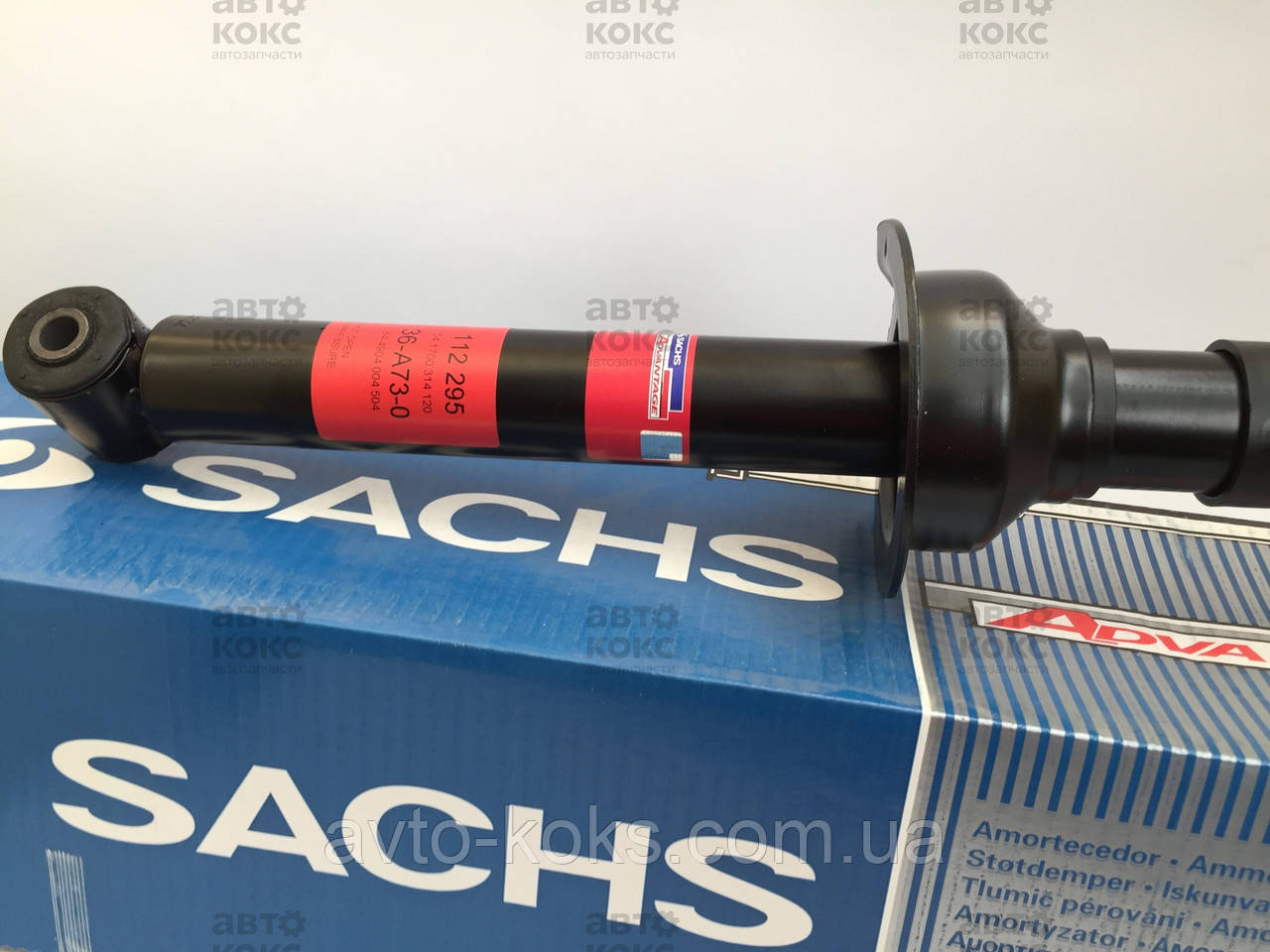Sachs 112295 амортизатор задний газомасляный ВАЗ 2108-099, 2110-12, 1117-19, 2170-72 - фото 2 - id-p132678720