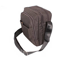 Чоловіча сумка текстильна Nobol XL7337GREY285 Сіра, фото 3