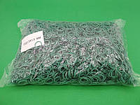 Резинки для вязания зелени №15 ( зеленая )*1,5мм 1 кг "Plast" (1 пачка)