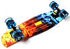 Penny Board "Вогонь і лід" світні колеса., фото 5