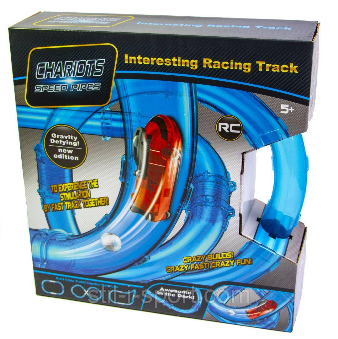 Автотрек у трубі Chariots Speed Pipes на 20 деталей, фото 1