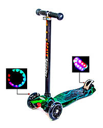 Дитячий самокат MAXI H20 Світні колеса