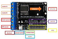 Модуль драйвера на L293D motor shield для NodeMcu v2.0 Lua WiFi плата ESP12E (Arduino, робототехника, привод ж