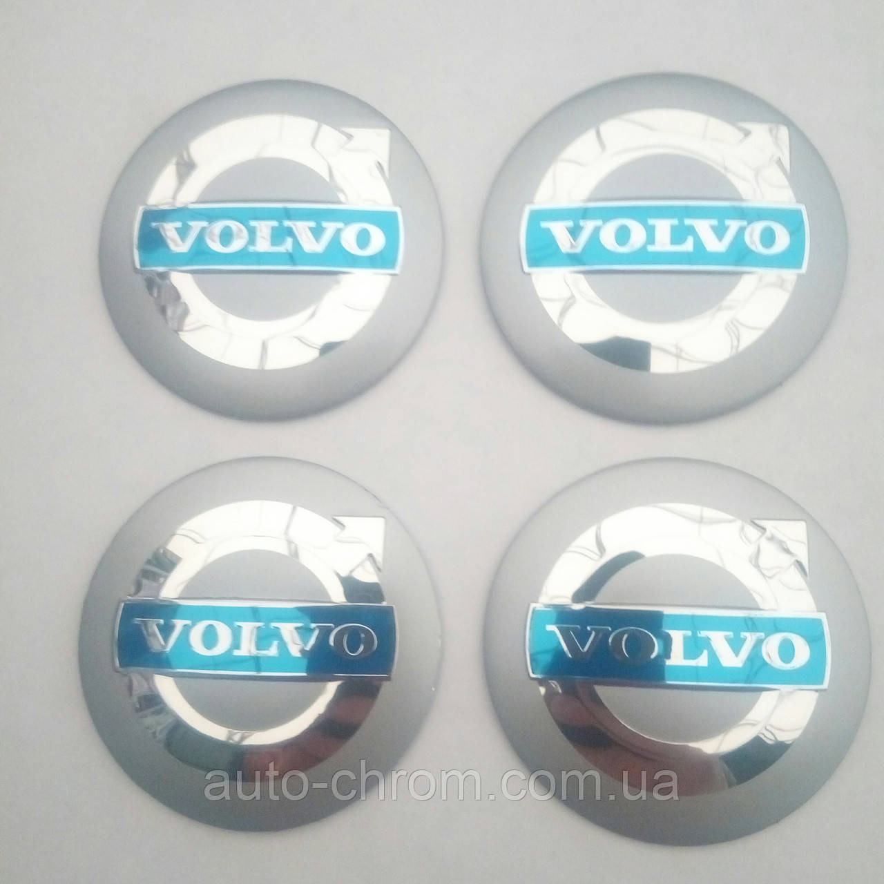 Наклейка опукла на ковпачок диска Volvo 56 мм