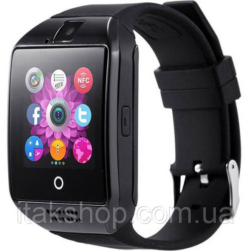 Розумні смарт годинник Smart Watch Q18 Apro Black