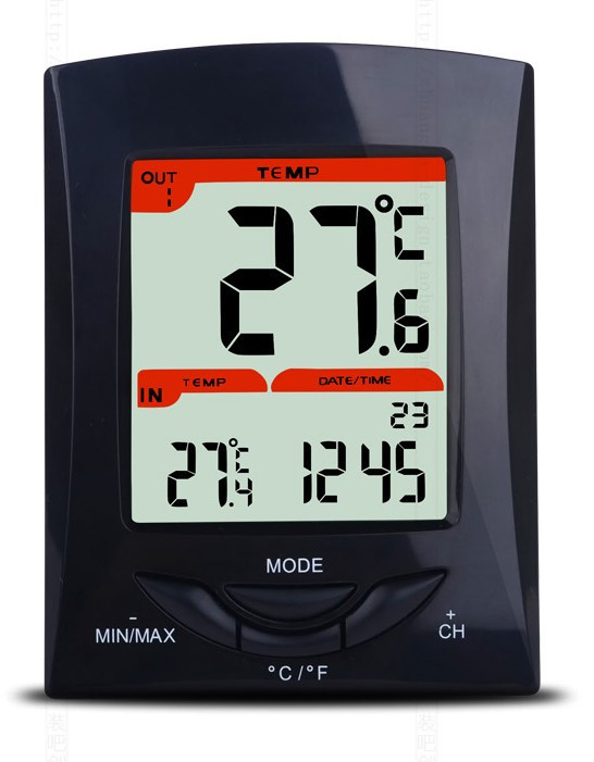 Термометр беспроводной XH-200 с внешним датчиком наружной температуры - фото 2 - id-p1101503427