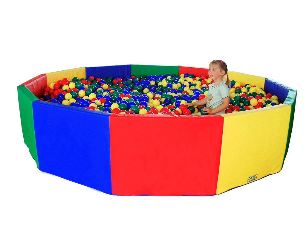 Сухий басейн Багатокутник 255х50 см TIA-SPORT
