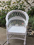 Крісло "Звичайне " Біле, фото 7