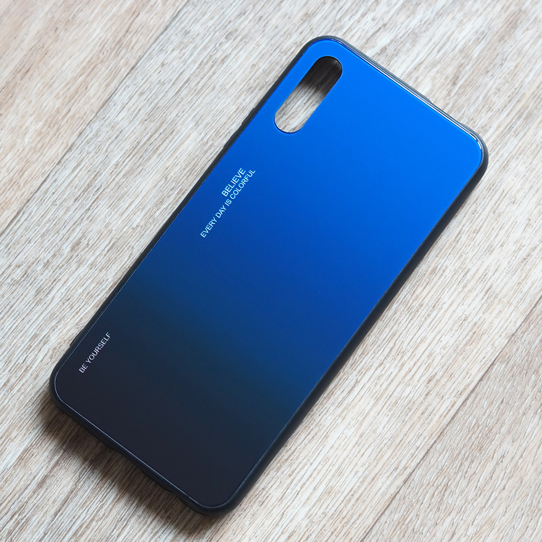 TPU чохол Gradient для Honor 9X (CN) (синьо-чорний)