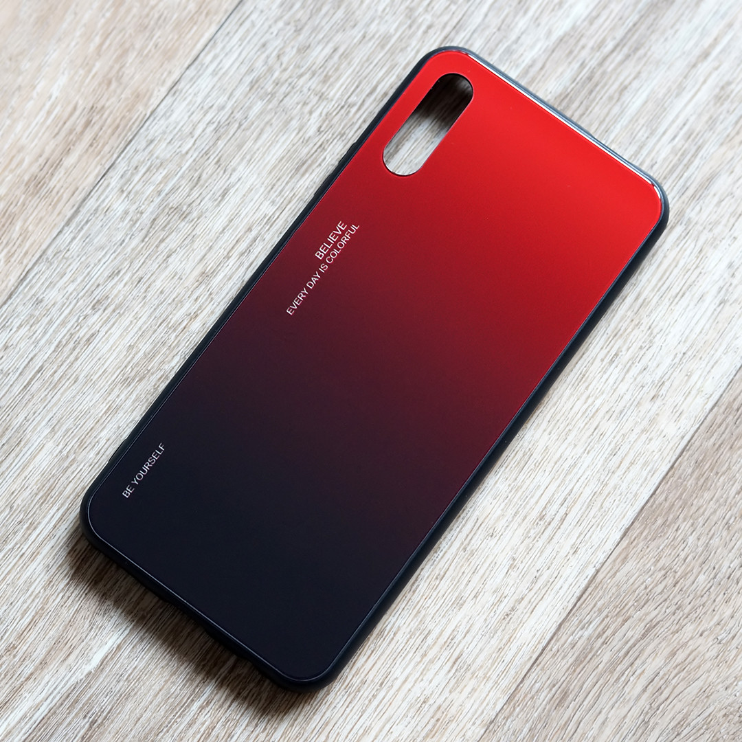 TPU чохол Gradient для Honor 9X (CN) (червоно-чорний)