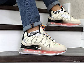 Чоловічі термо кросівки Nike air max 720,бежеві, фото 3
