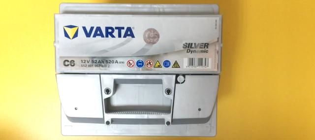 Акумулятор VARTA 6СТ 52 Silver Dynamic (C6)