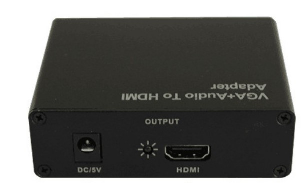 Конвертер VGA на HDMI разрешение 1080p с блоком питания - фото 4 - id-p1101506552