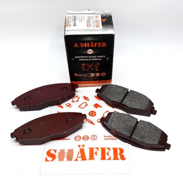 Тормозные колодки Daewoo Lanos 1605812 Дэо Ланос. Задние. Shafer ...