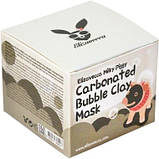 Корейська маска Milky Piggy Carbonated Bubble Clay Mask, карбонатна маска очищає, звужує пори, розгладжує, фото 7