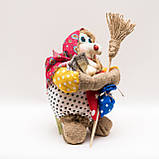 Текстильна лялька (мішок) Баба Яга 25-30 см, фото 5