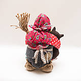 Текстильна лялька (мішок) Баба Яга 25-30 см, фото 6